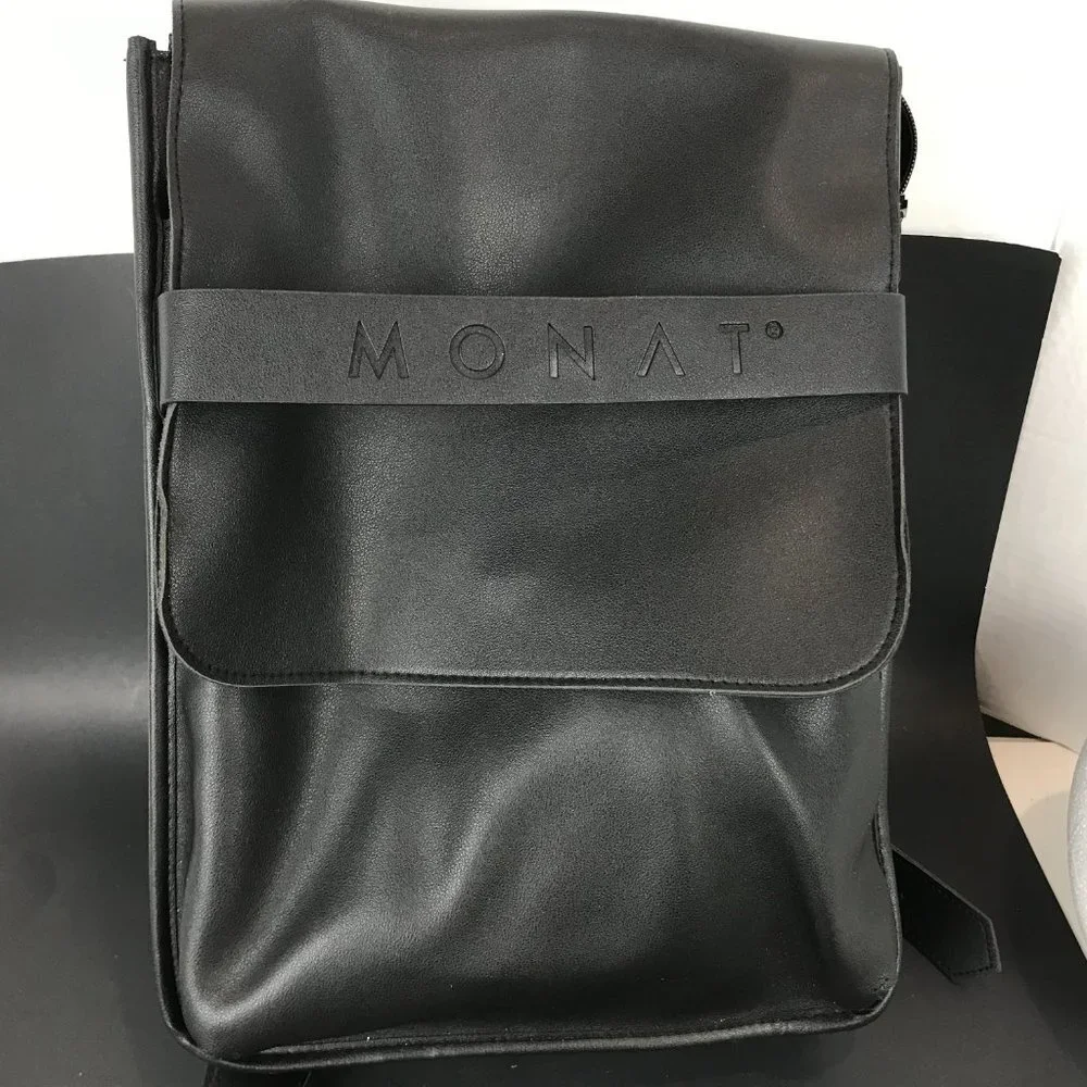 Monat Vinyl Messenger Bag
